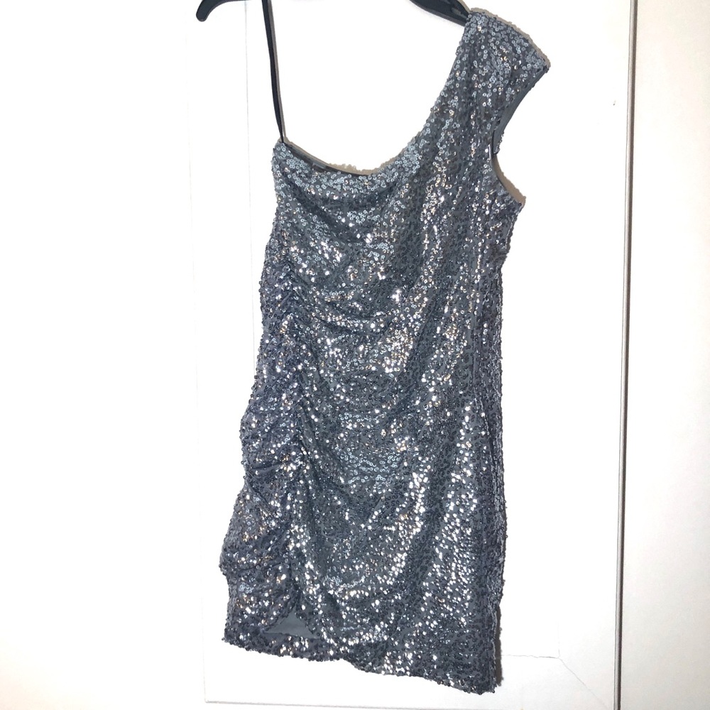 Love Reign One Shoulder Sequin Party Dress
